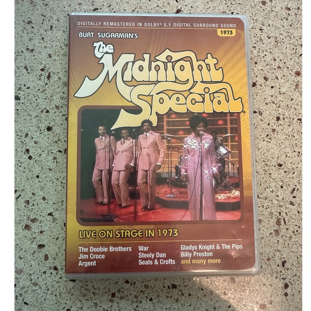 The Midnight Special Legendary Performances 1973 DVD Live Music Doobie Brothers